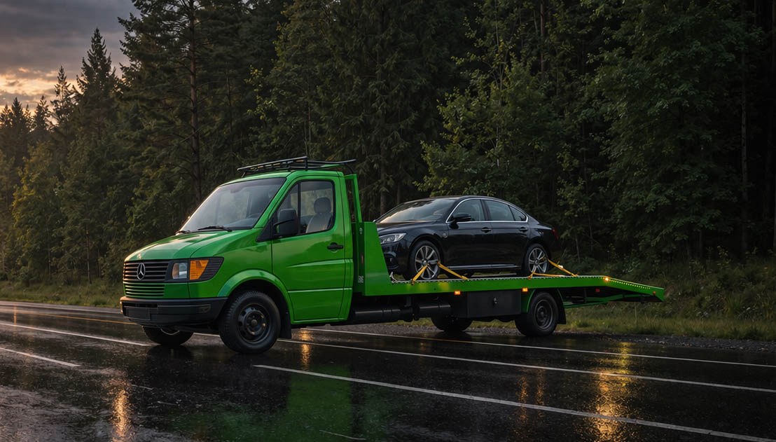 Эвакуация легкового авто
